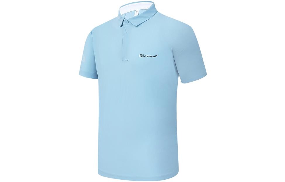 

Мужская рубашка поло McLaren X McLaren Cobrand Stone Blue Fila, синий