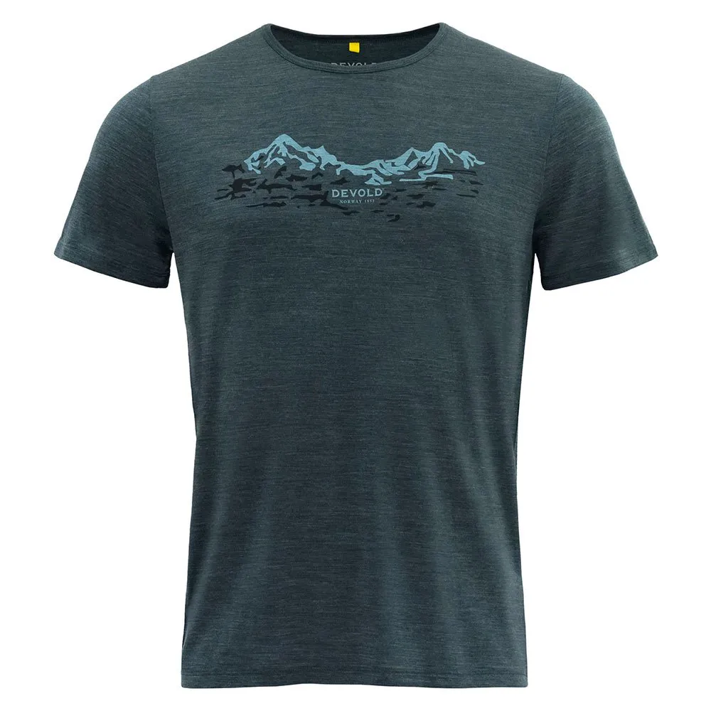 

Футболка DEVOLD OF NORWAY Utladalen Merino 130, зеленый