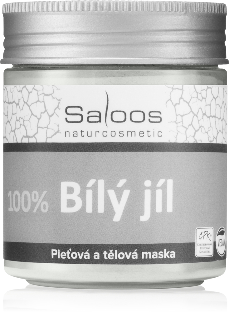 

Глиняная маска каолинитовая маска для тела и лица Saloos, 100 гр