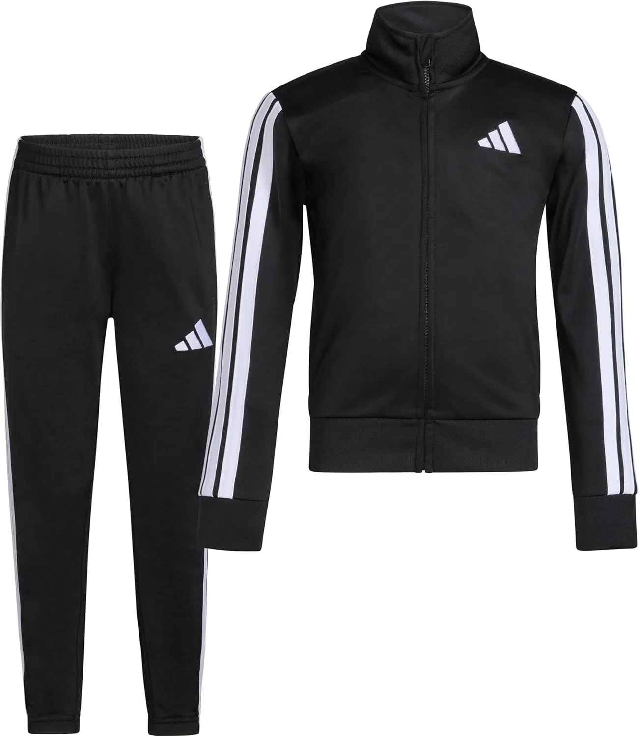 Детский спортивный костюм adidas, куртка и брюки, Black — фото 2
