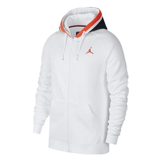 

Куртка Air Jordan Knit Cozy Breathable Athleisure Casual Sports Fleece Lined Jacket White, белый