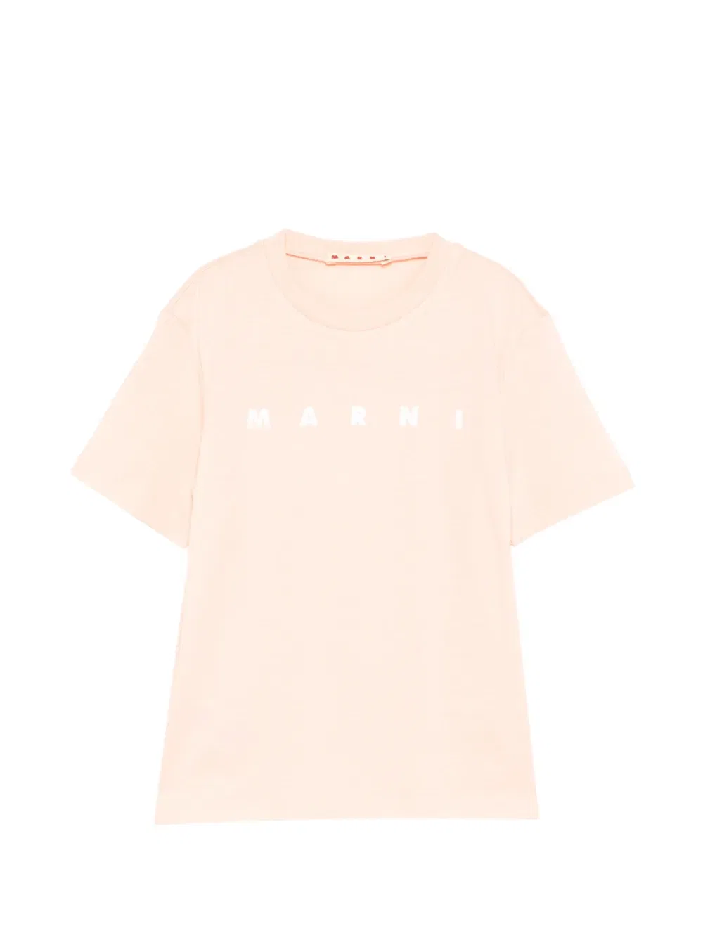 Футболка с логотипом Marni Kids, розовый