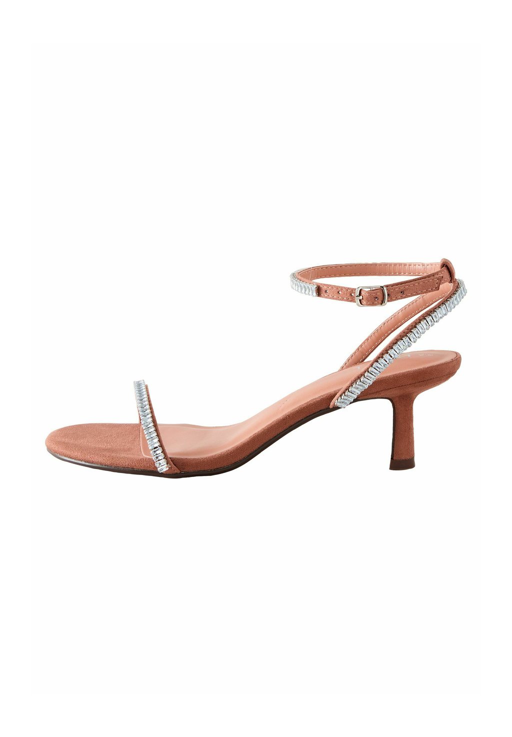 Сандалии REGULAR FIT FOREVER COMFORT ROUND TOE JEWEL DETAIL SIMPLE Next, розовый
