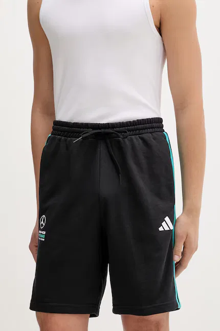 Шорты из коллекции Mercedes Adidas, черный