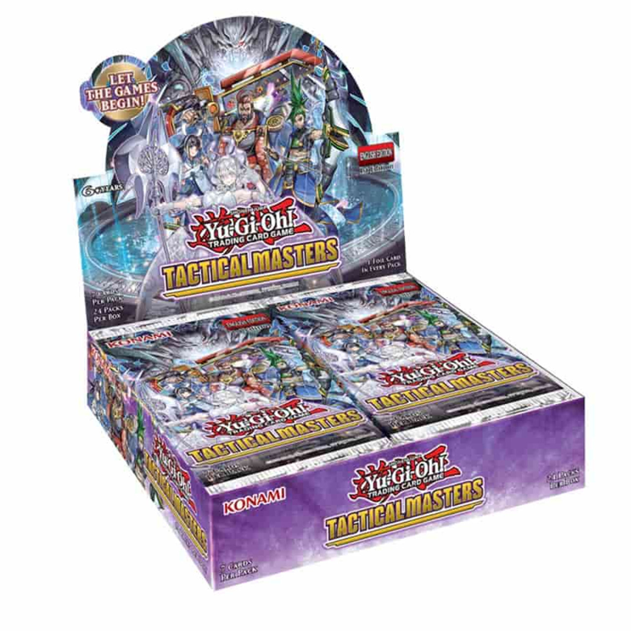 

Карточная игра Yu-Gi-Oh!: Tactical Masters - Booster Box 1st Edition
