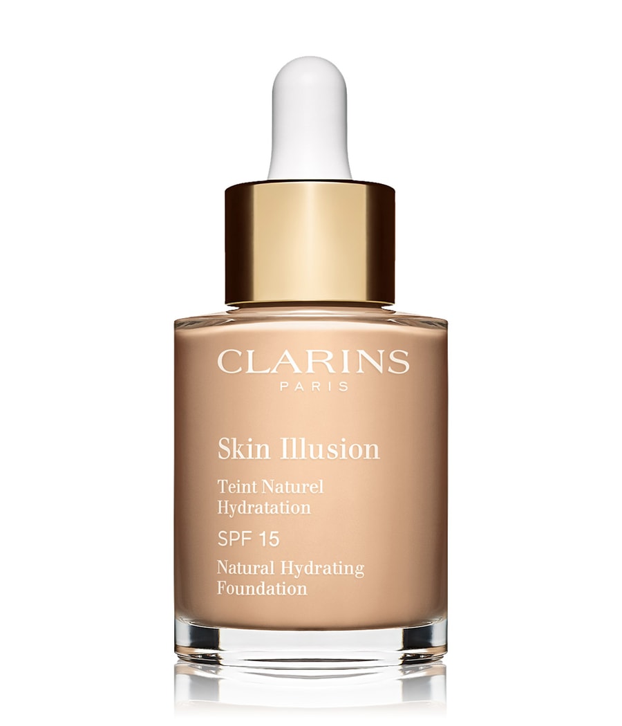 

Жидкая основа CLARINS Skin Illusion Natural Hydrating SPF 15, Nr. 105N, 30 ml