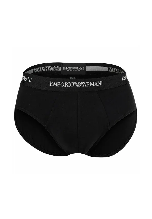 Трусы 3 pack briefs Emporio Armani, черный — фото 2
