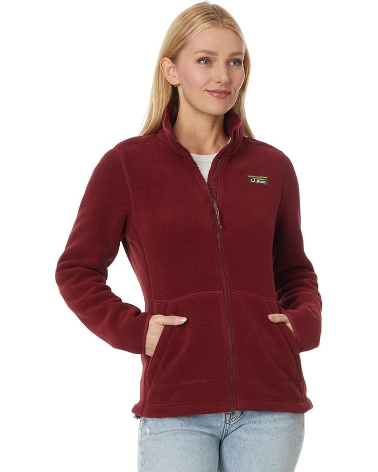 

Куртка L.L.Bean Mountain Classic Fleece Jacket, цвет Deep Rosewood