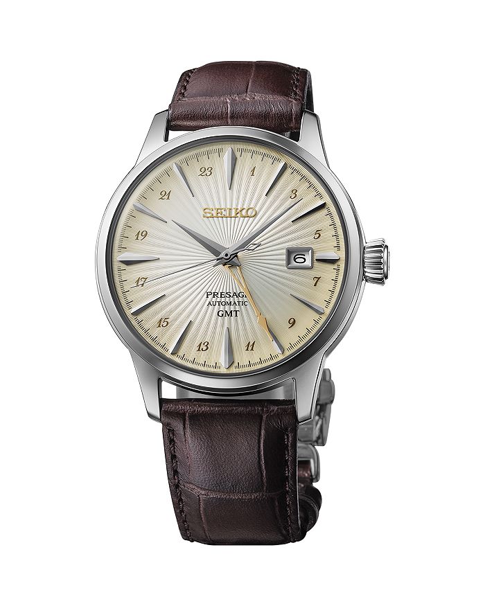 

Часы Presage Cocktail, 41 мм Seiko Watch, коричневый