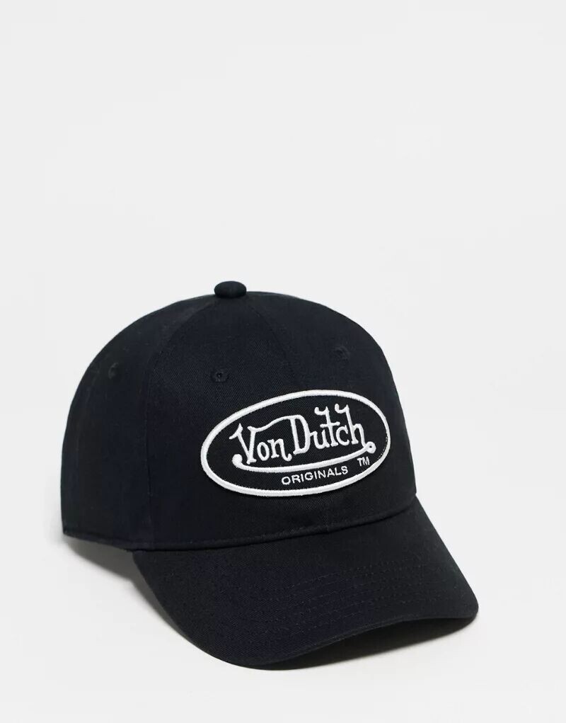 

Черная бейсболка Von Dutch Denver Dad