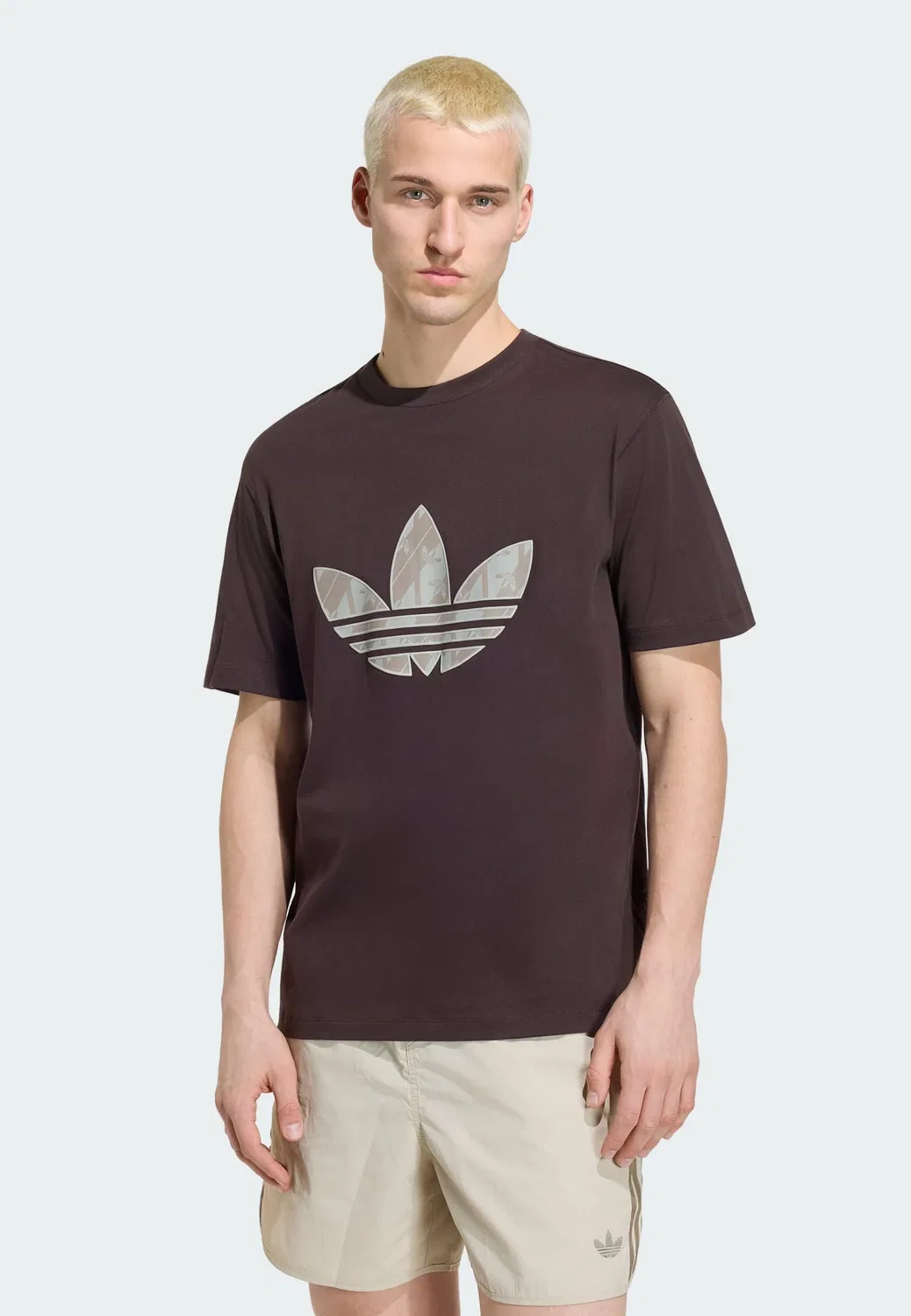 Рубашка Adidas Originals, золотисто-коричневый — фото 2