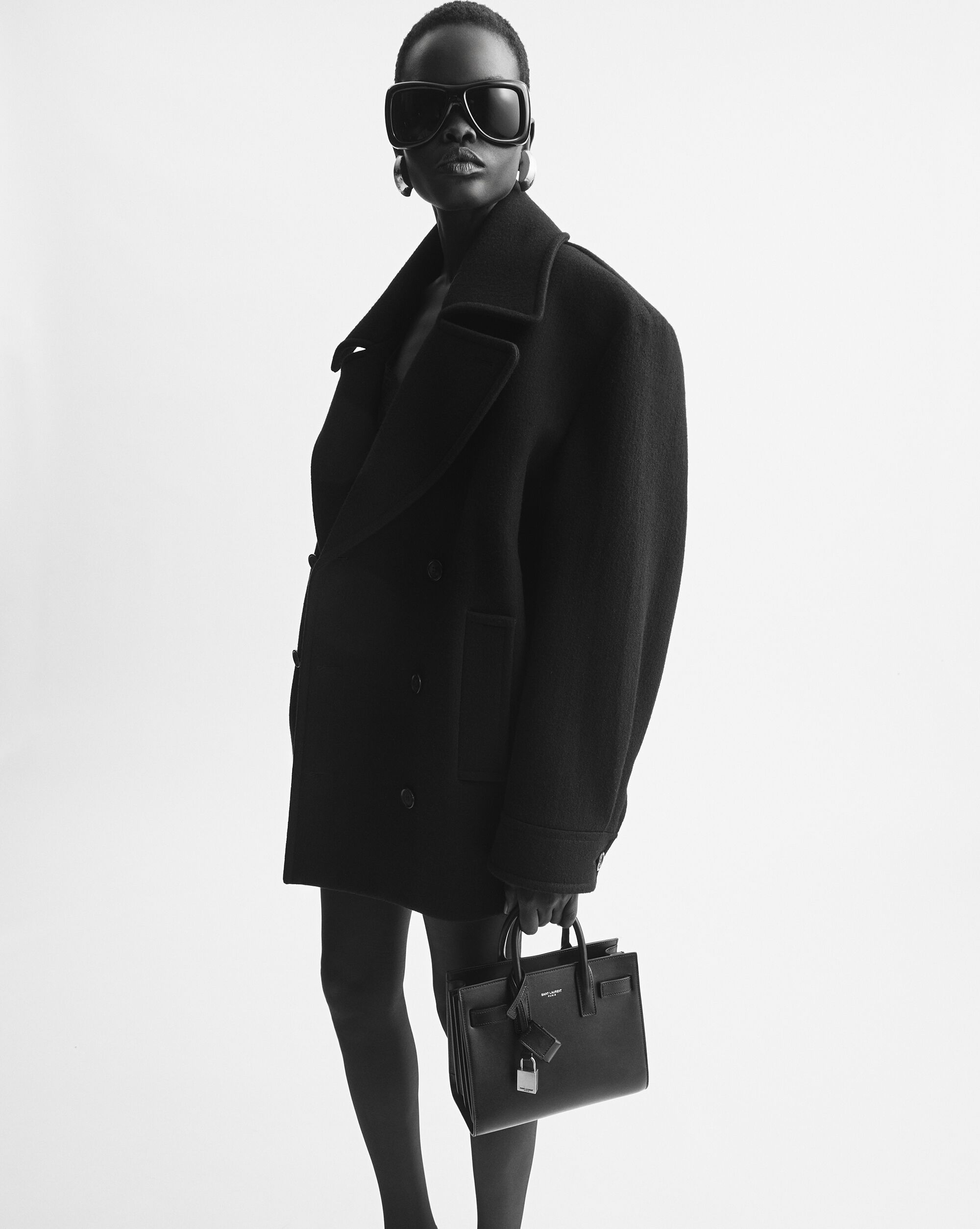 Миниатюрная версия сумки SAC DE JOUR Saint Laurent, красный — фото 2