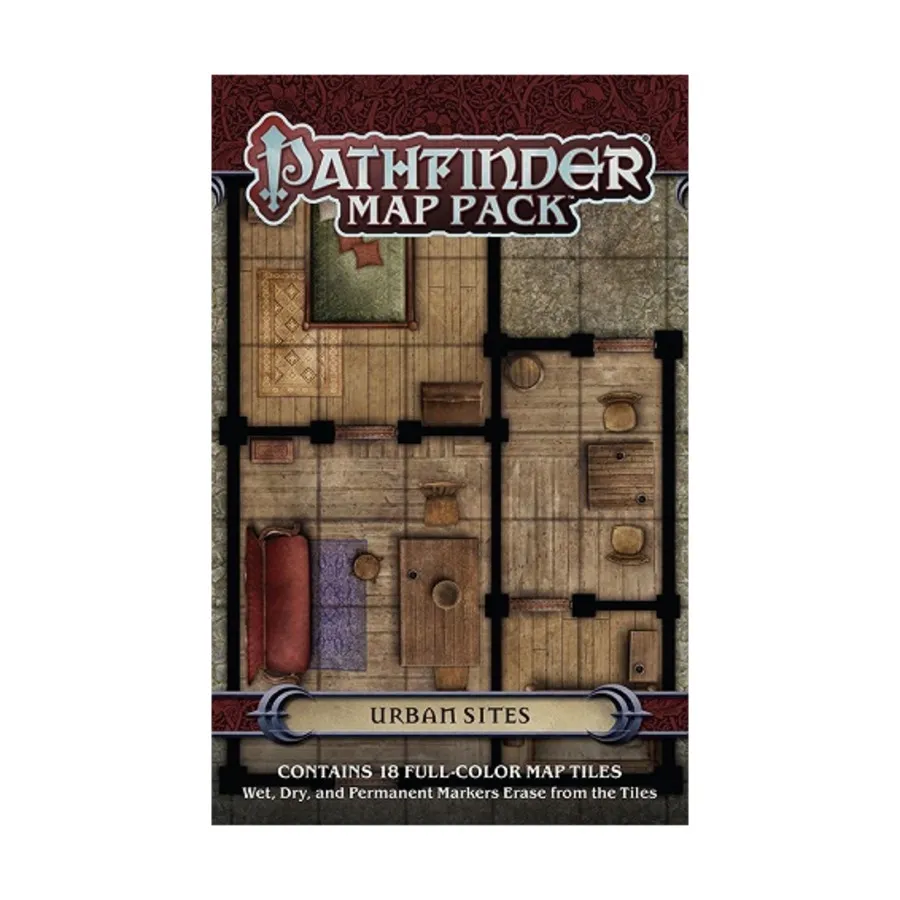 

Пакет карт — Городские сайты, GameMastery & Pathfinder - Map Packs - Building, City & Village Locales