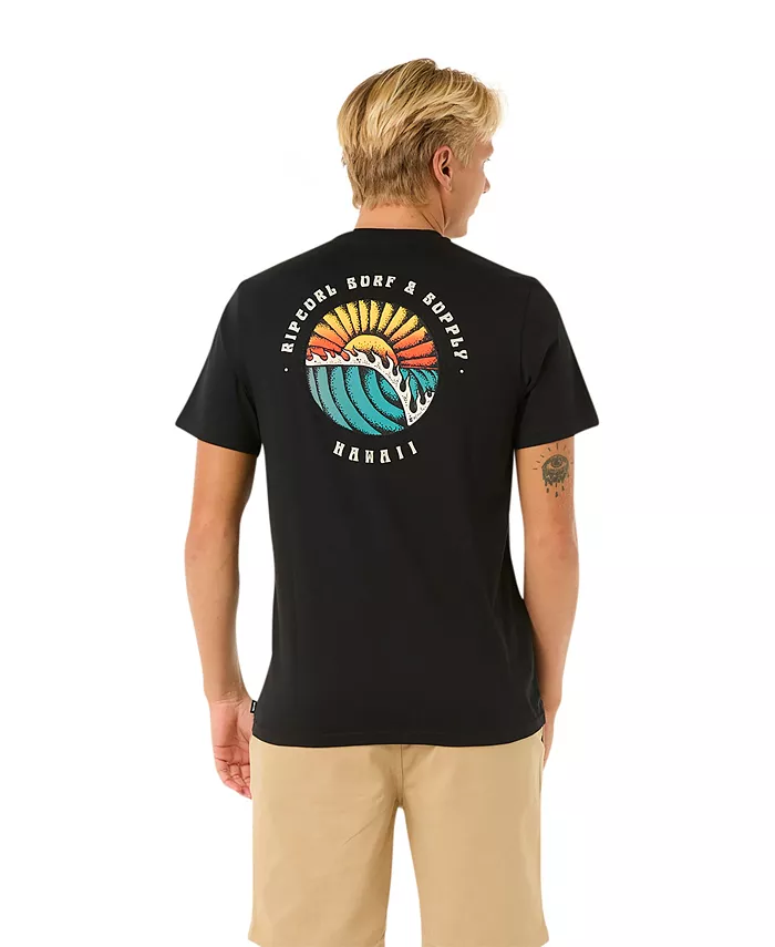 

Мужская футболка Sunsets Destination Rip Curl, черный