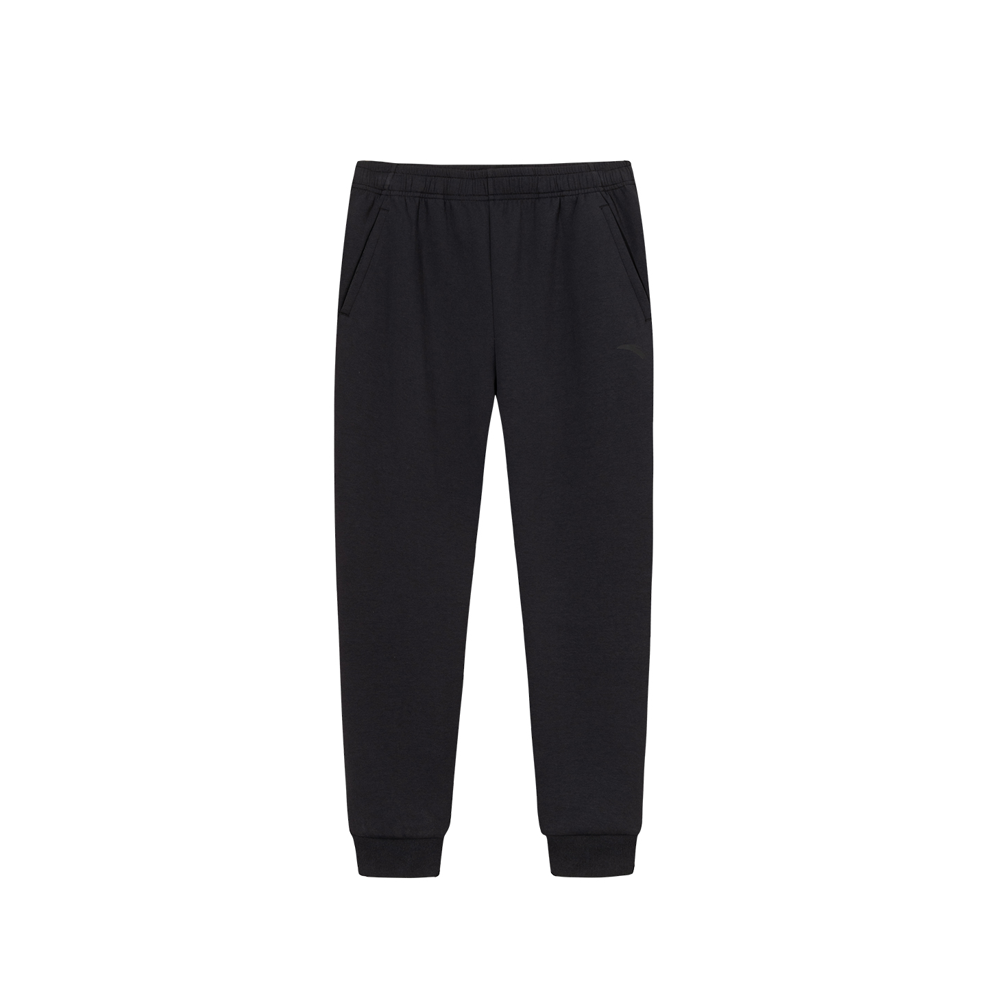 

ANTA Вязаные спортивные штаны мужские Basic Black