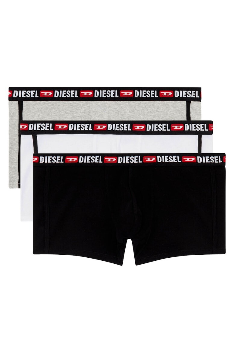 

Боксеры с логотипом, 3 пары Diesel, черный