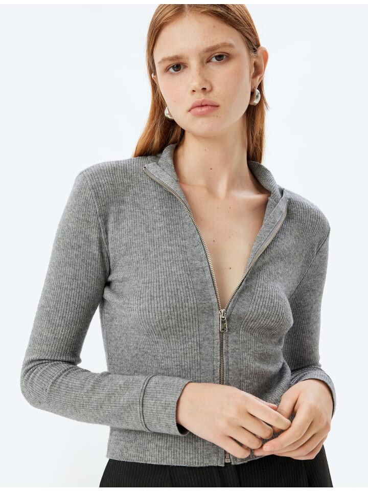 

Кардиган KOTON Cardigan, серый