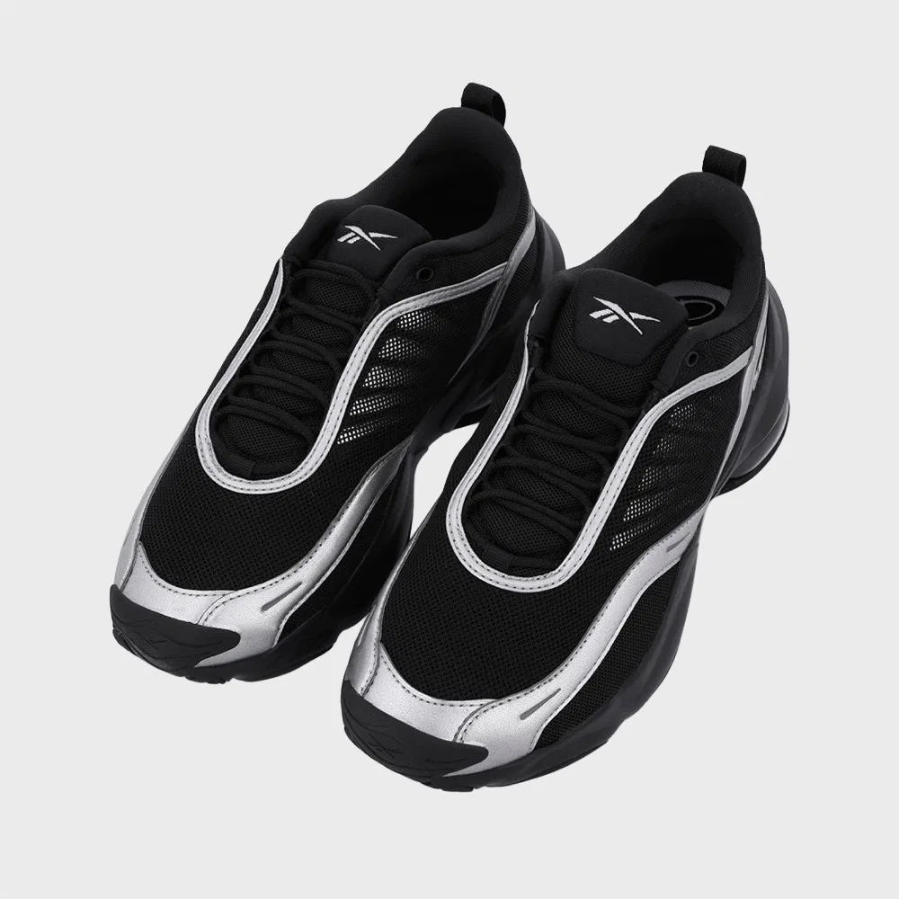 Мужские низкие кроссовки DMX 3000 чёрные с серебристым от Reebok