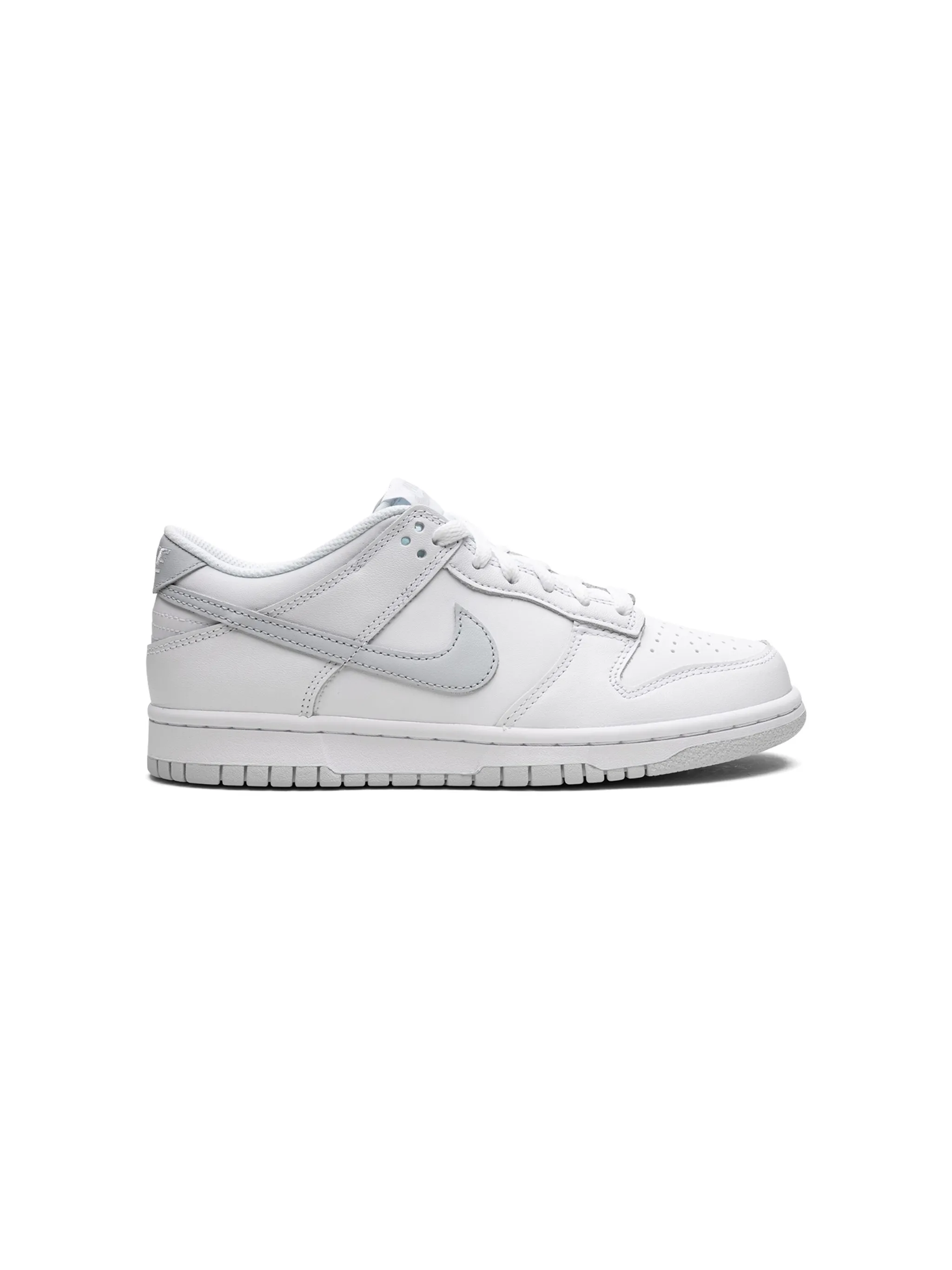 Кроссовки Dunk Low Pure Platinum Nike Kids, белый — фото 2