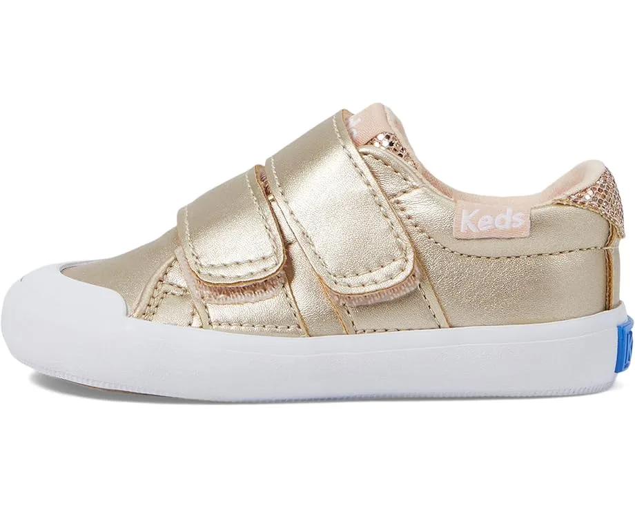 Кроссовки Keds Kids Courtney HL (Toddler/Little Kid), Rosegold — фото 4