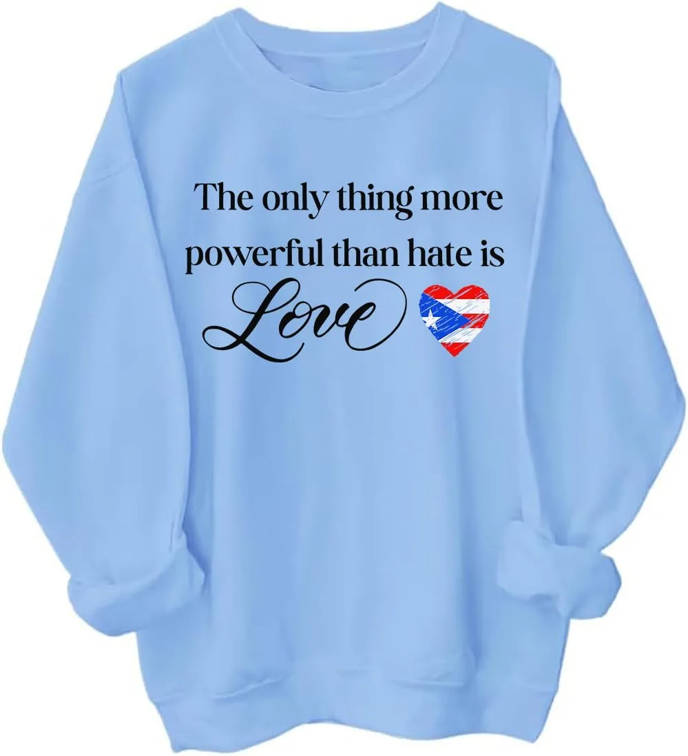 

Толстовка The Only Thing More Powerful Than Hate Is Love BTGRL