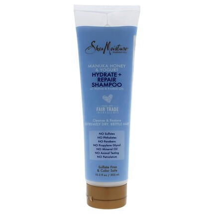 

Шампунь Shea Moisture Manuka Honey and Yogurt Hydrate Plus Repair для унисекс, 10,3 унции Sheamoisture