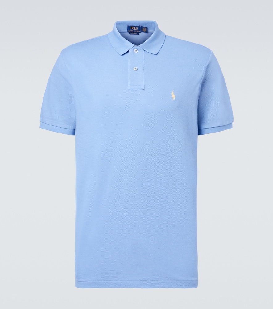 

Хлопковая пике-поло Polo Ralph Lauren, Bristol Blue/C1359