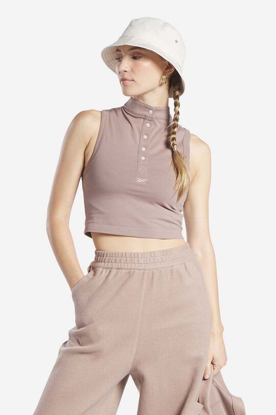

Топ Classics Майка из джерси Wde Reebok Classic, бежевый