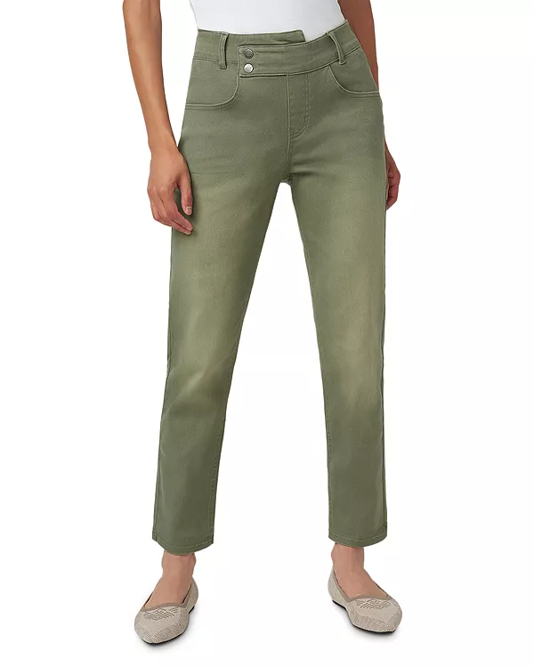 

Леггинсы-Брюки с высокой посадкой в стиле «подружка парня» Hue, зеленый