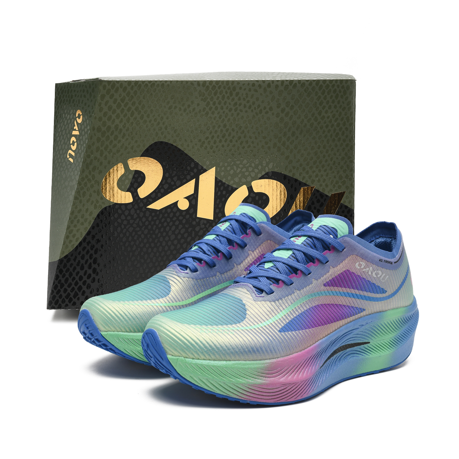 

Амортизирующие устойчивые к истиранию дышащие низкие детские беговые кроссовки для подростков OAOU, Aurora Phantom