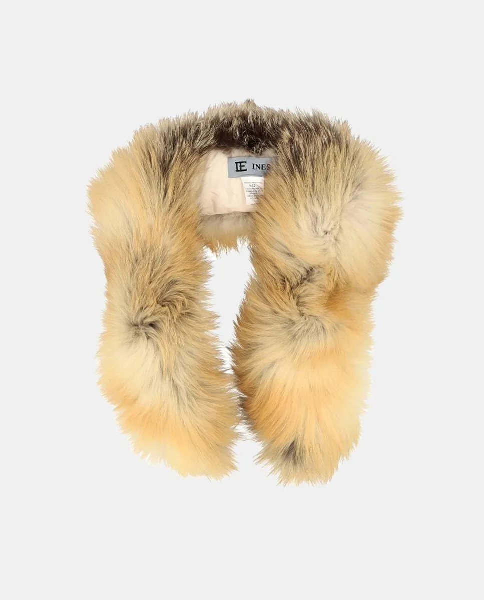 

Воротник смокинга из лисы IN.ES, бежевый