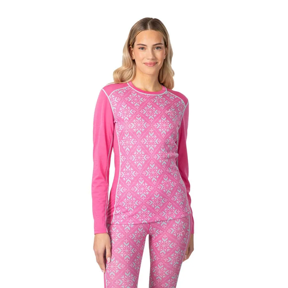 

Футболка с длинным рукавом Kari Traa Iselin, розовый