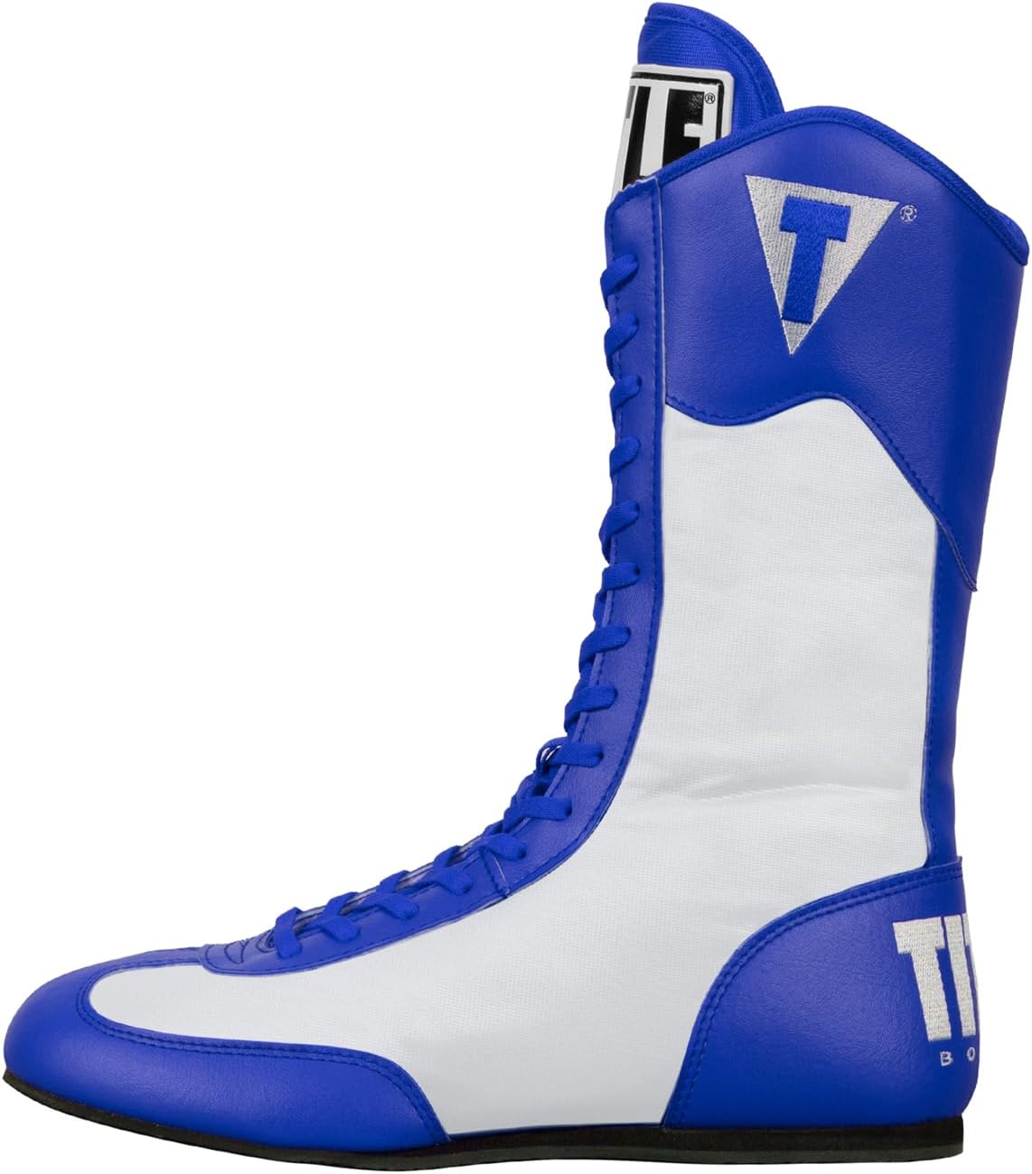 

Боксерские кроссовки Title Boxing Speed-Flex Encore с высоким голенищем, белый/синий