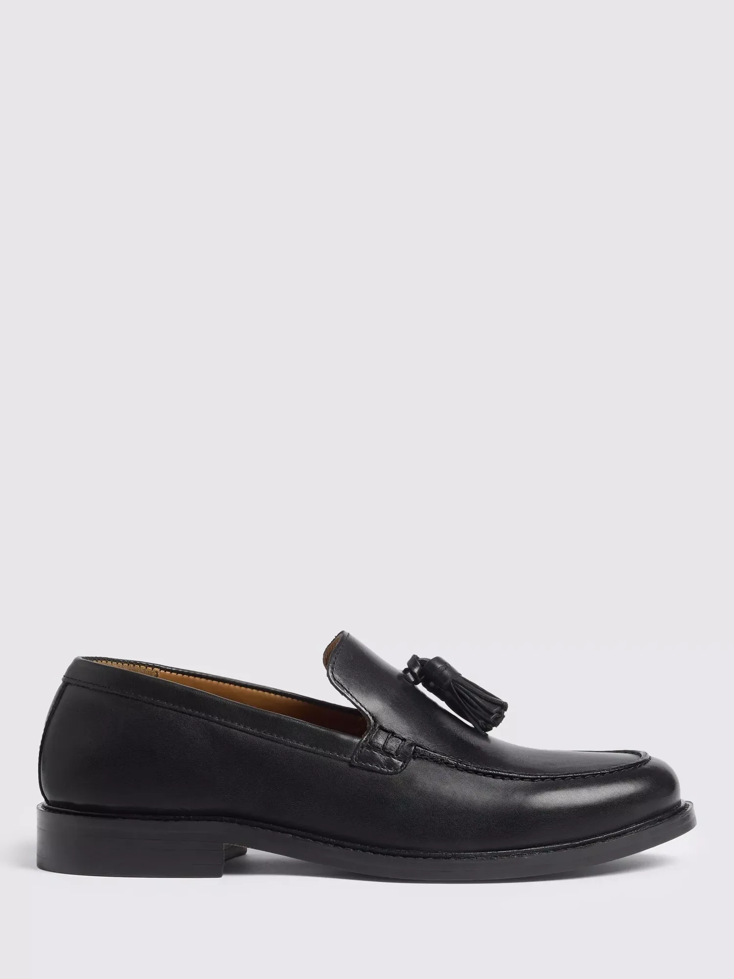 Кожаные лоферы Finchley с кисточками Moss, Black