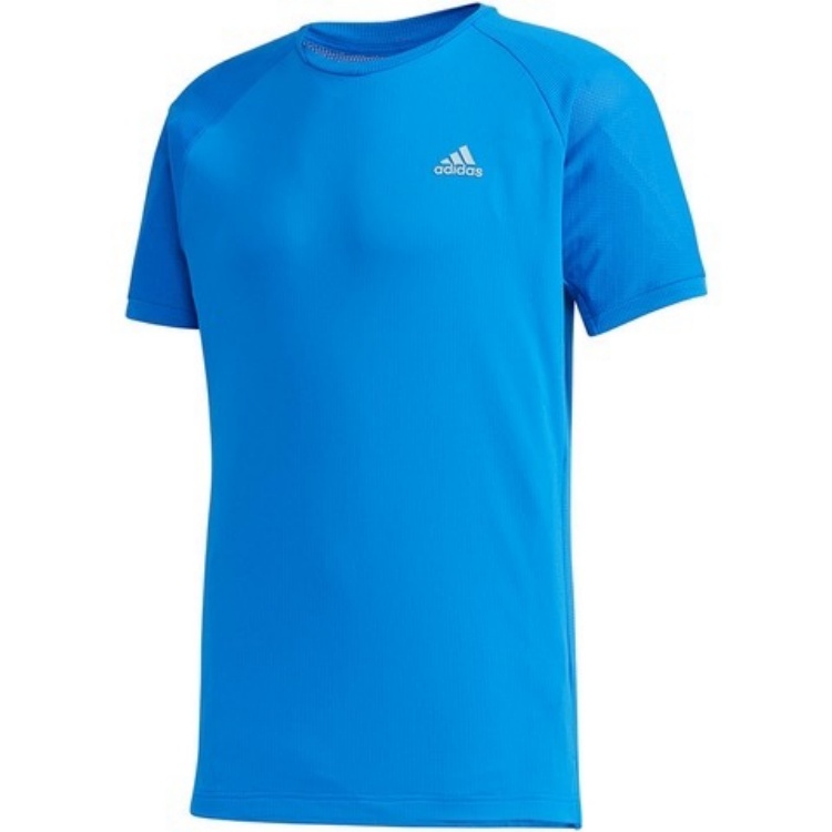 

Футболка теннисная мужская синяя Adidas