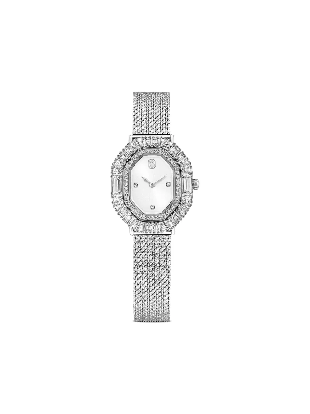 

Наручные часы Matrix Octagon 18 мм Swarovski, серебяный