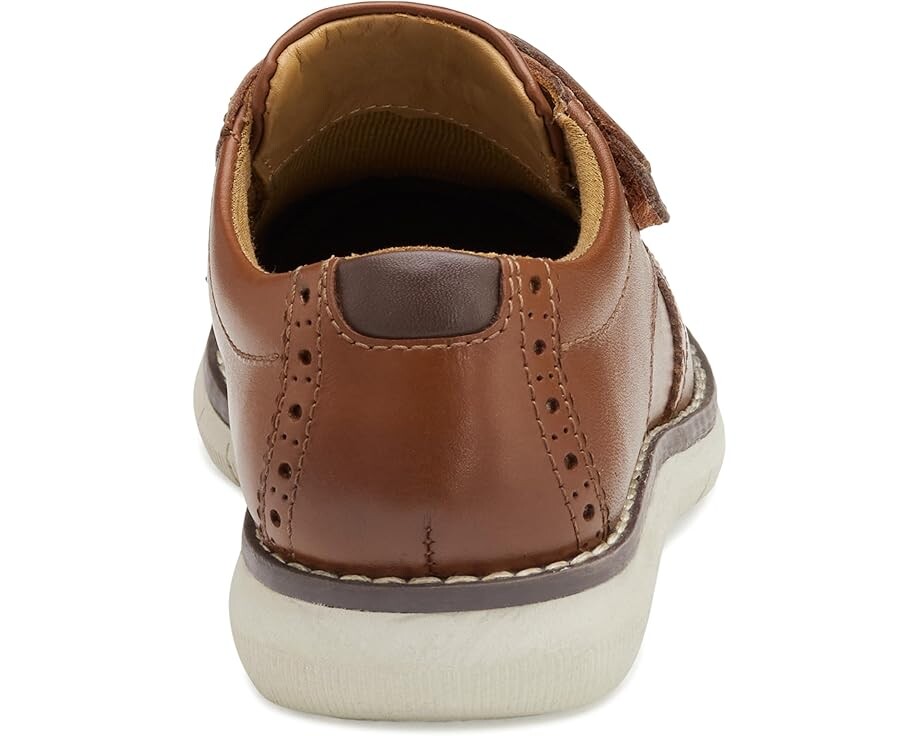Оксфорды Johnston & Murphy Kids Holden Wing Tip, желто-коричневый — фото 4