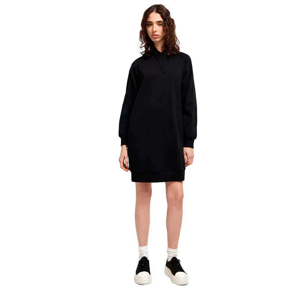

Платье Armani Exchange XW000501_AF12804 long sleeve short, черный