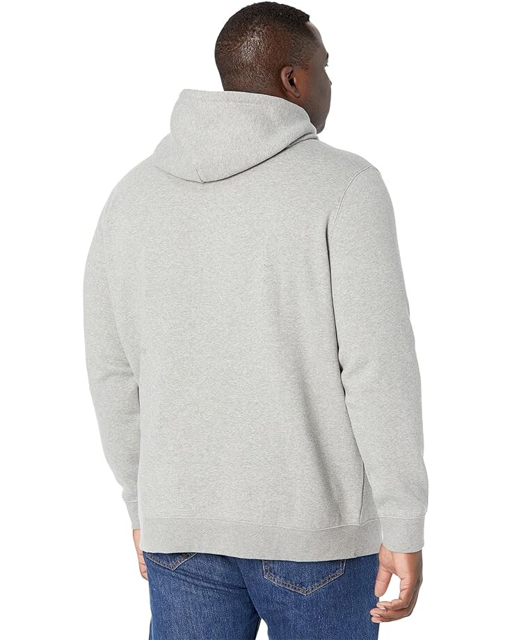 Худи Levi's Mens Big & Tall Logo, цвет Mid Tone Grey Heather — фото 2