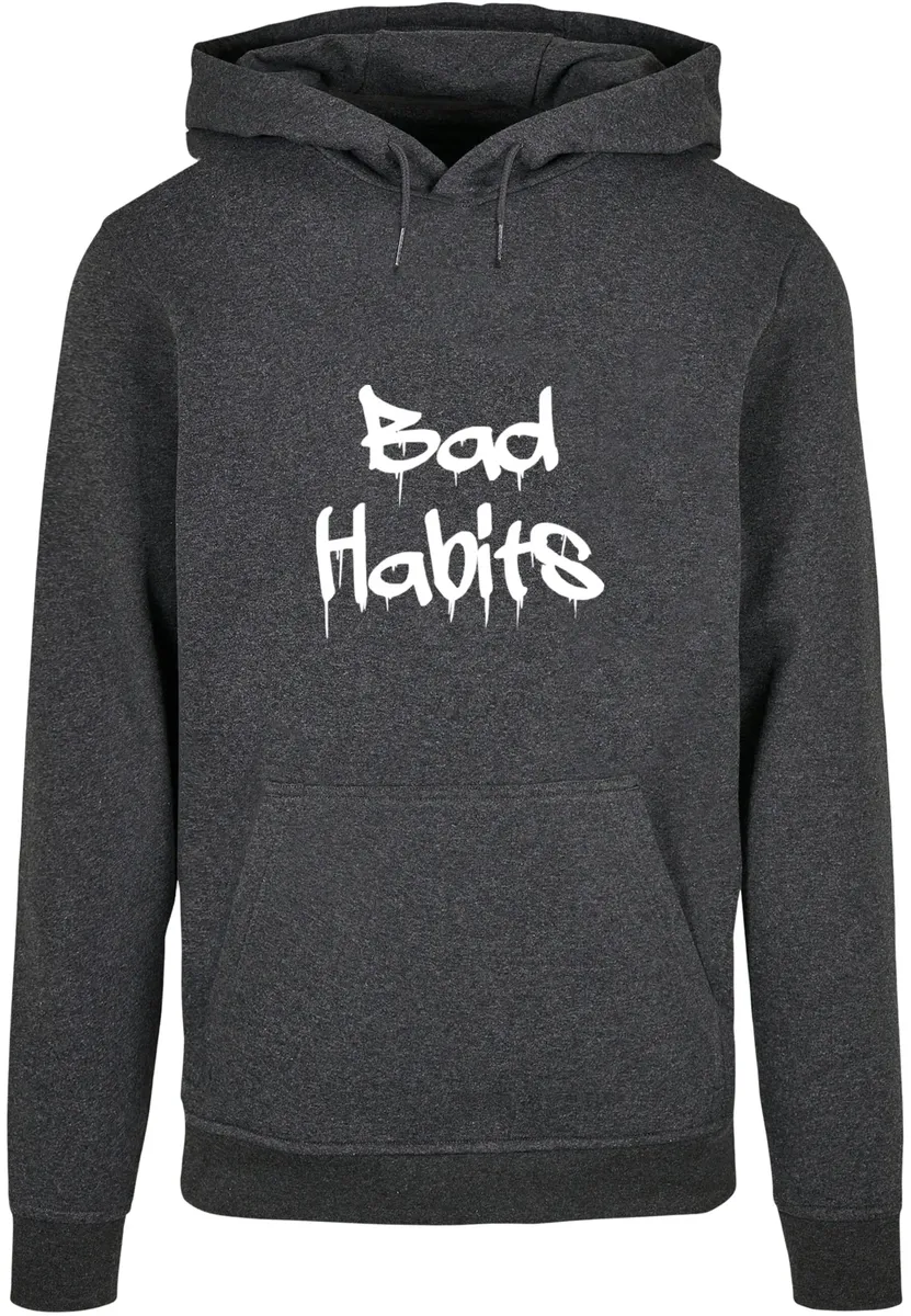 

Толстовка с капюшоном Merchcode " Merchcode Men's Bad Habits Basic Hoody", цвет Charcoal