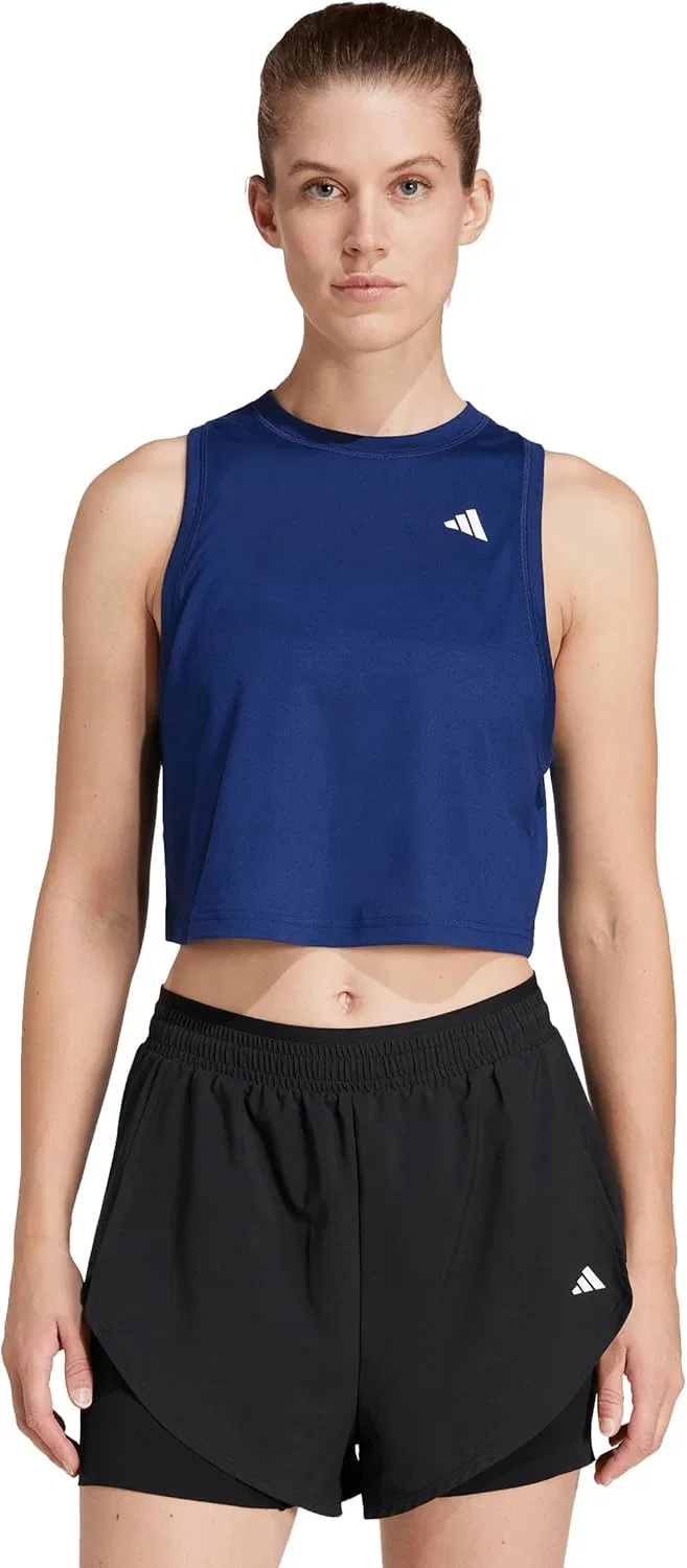 Женский топ-майка adidas Train Essentials, темно-синий