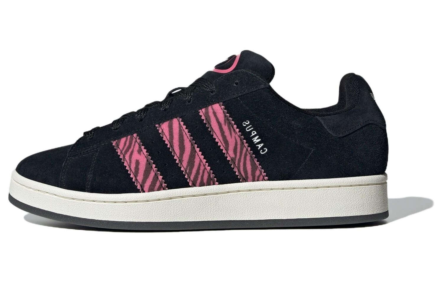 Кроссовки Adidas Originals Campus Skateboarding Unisex, черный/розовый