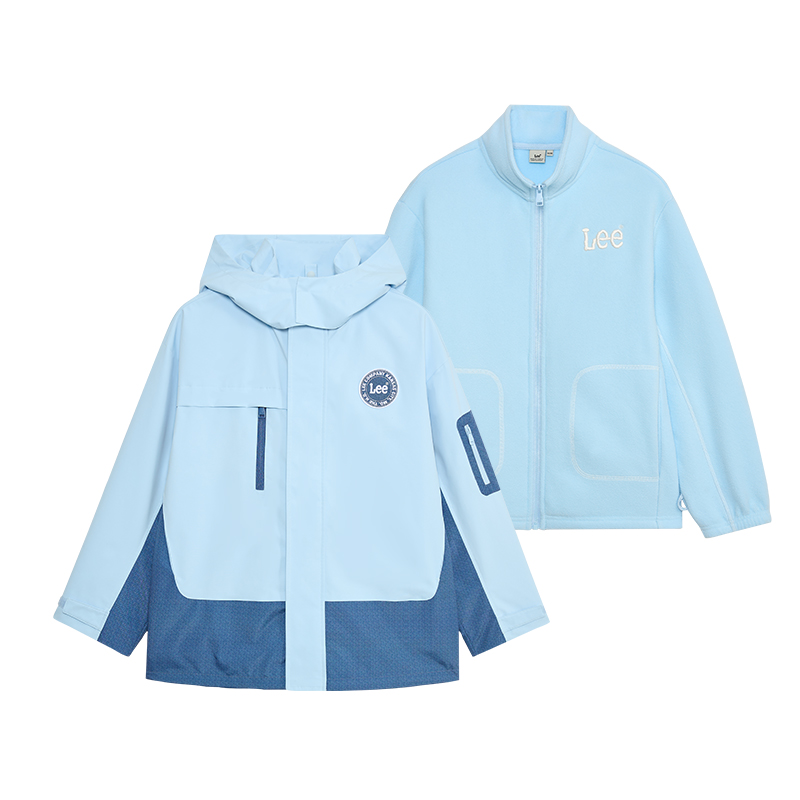 

Ветровка для детей 3-7 лет Lee, светло-голубой