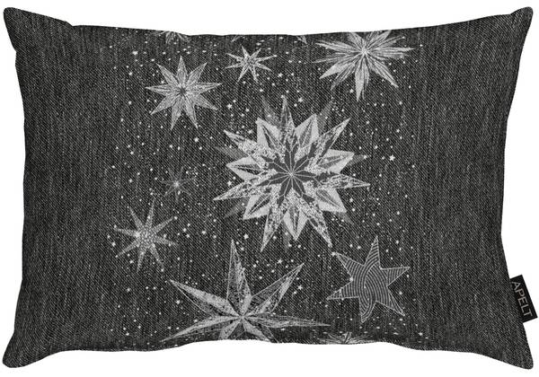 

Декоративная подушка Apelt X-Mas Glam Typ C, 35x10x50 см цвет anthrazit/silber