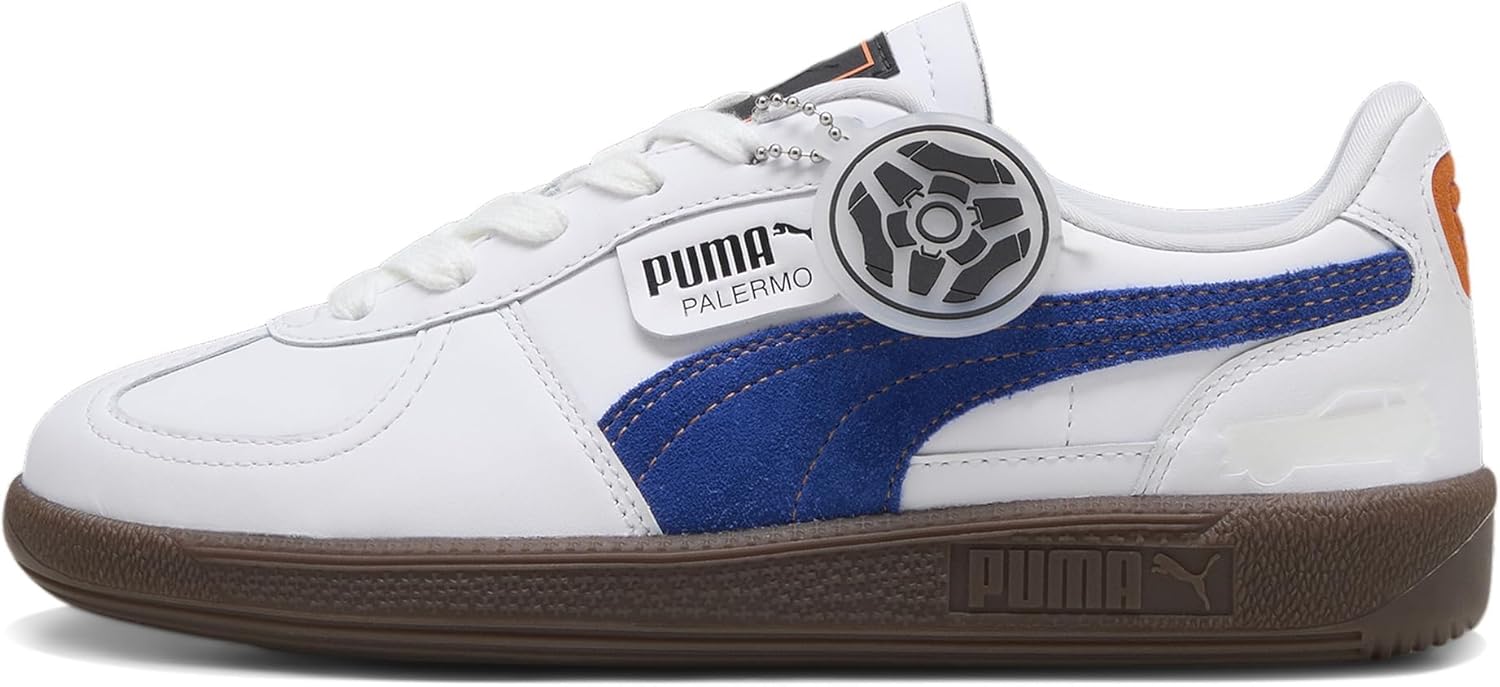Кроссовки Puma Unisex-Child Palermo Rocket League, белый — фото 3