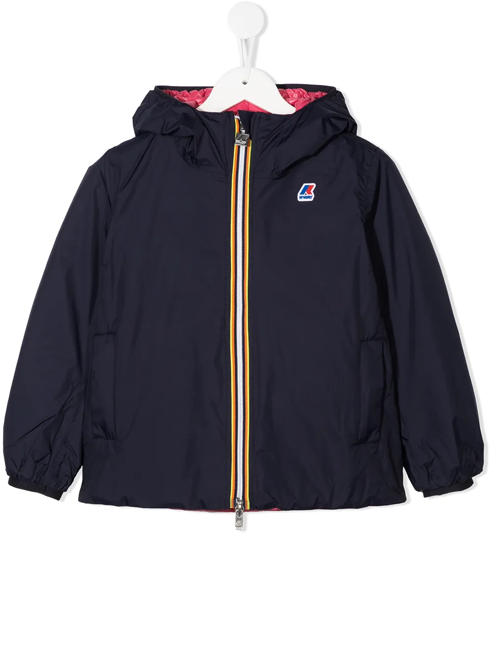 

Двусторонняя куртка-пуховик K Way Kids, синий