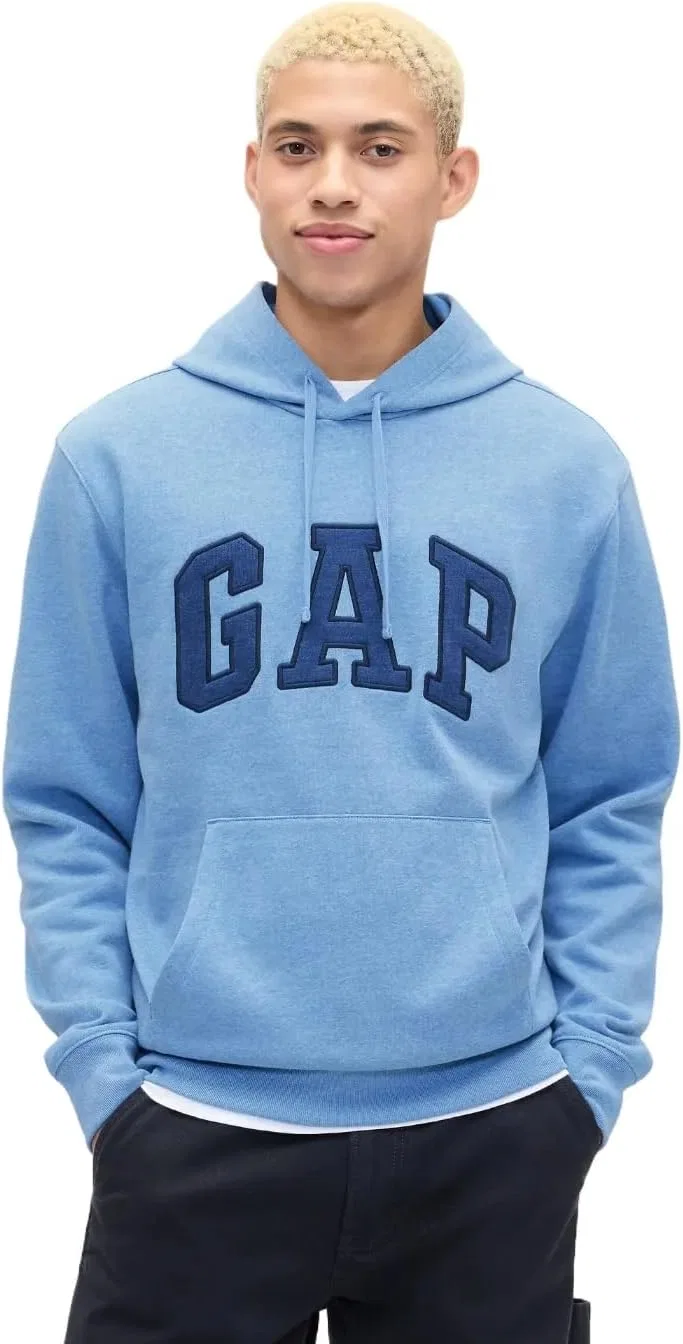 Толстовка капюшон Heritage Logo GAP, Wind Blue