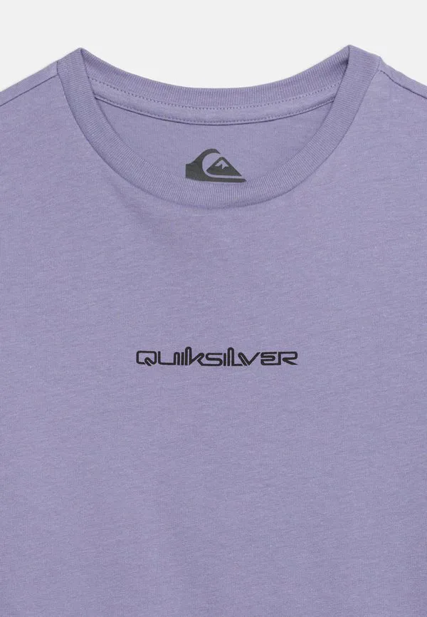 Футболка унисекс с принтом «расколотая волна» Quiksilver, Lilac — фото 3