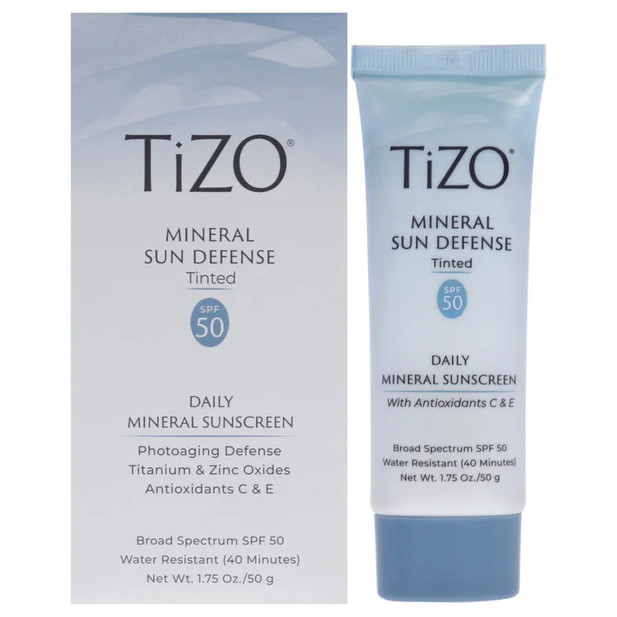 Tizo Ladies Минеральная Солнцезащитная Тонирующая Защита SPF 50 1,75 унции Уход за кожей 358892128501