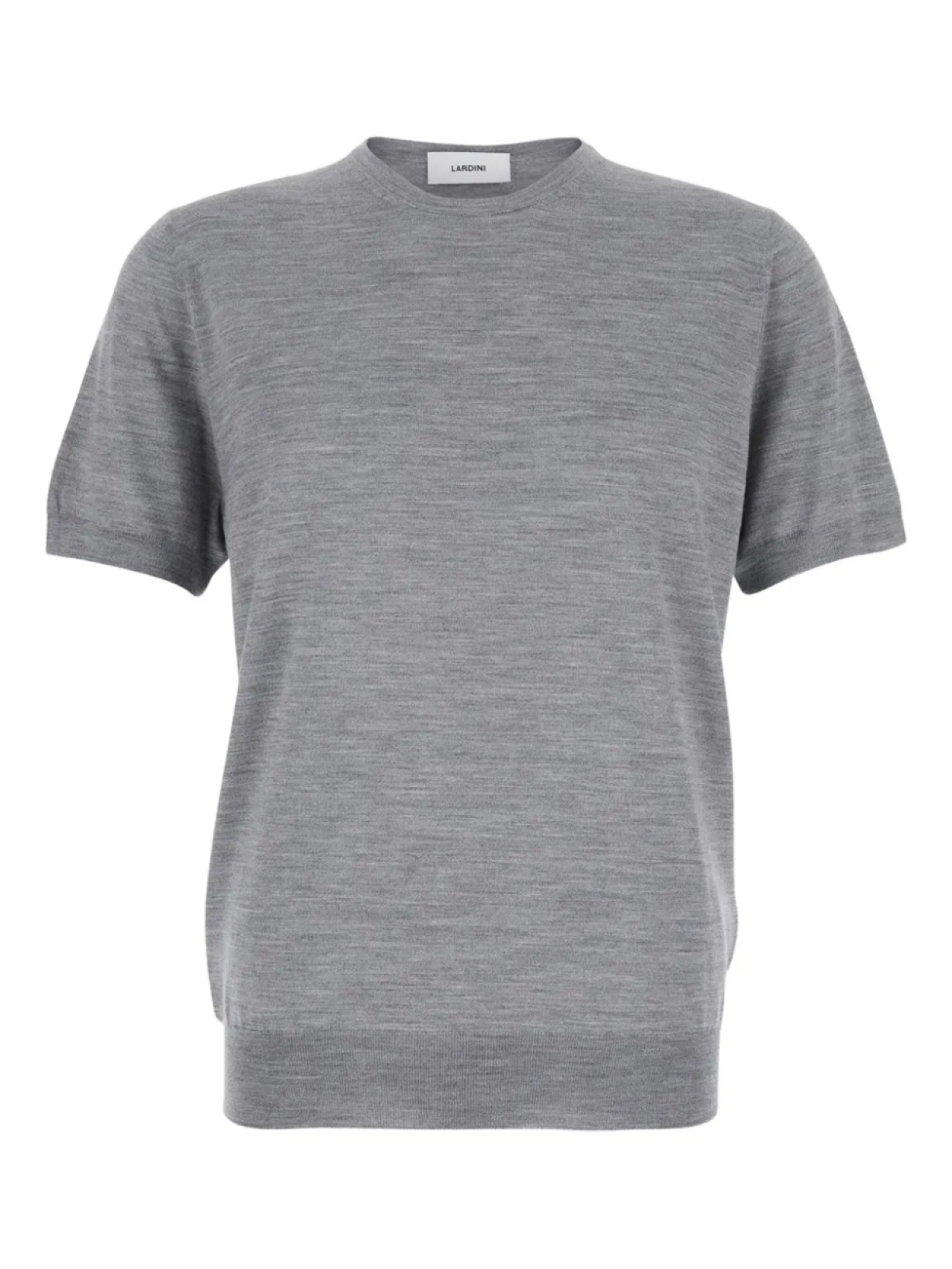 

Футболка в рубчик Lardini, серый